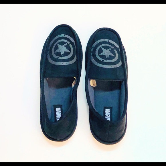 captain america slippers mens